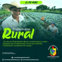 25 de maio, dia do Trabalhador Rural 