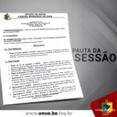 Câmara divulga pauta da sessão ordinária de nº 19 desta quarta-feira (23). Câmara divulga pauta da sessão ordinária de nº 19 desta quarta-feira (23).
