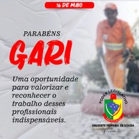 Dia do Gari. Parabéns!