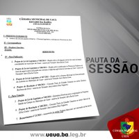 Matérias em pauta sessão ordinária do dia 03 de abril de 2024