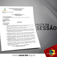 Matérias em pauta sessão ordinária do dia 08 de maio de 2024