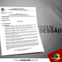 Pauta da sessão da Câmara de Vereadores de Uauá desta quarta-feira (20)