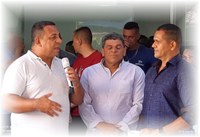 Presidente da Câmara participou da inauguração de mais um empreendimento do Grupo Pax, em Lagoa do Pires.